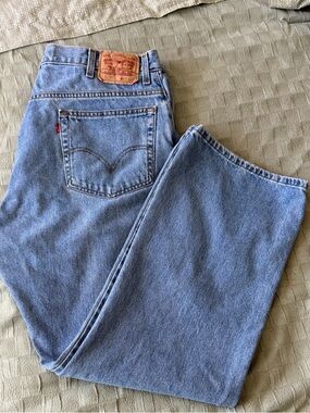 Levi’s 517 Bootcut Jeans Men’s W42 L31 Blue Denim Made in Mexico Classic Fit